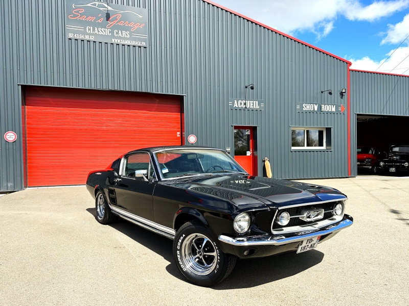 Ford Mustang GT Fastback S-Code 1967 V8 390/320cv  Achat & Prix - Voiture  Collection - Sam's Garage